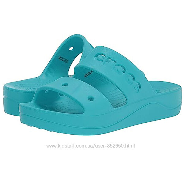 Шльопки Crocs Baya Platform. Оригінал. Нові. W8, W9