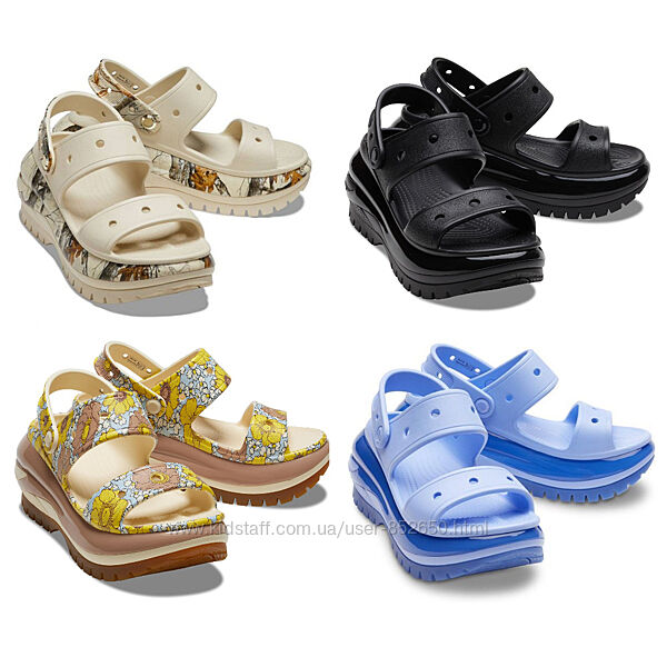 CROCS  Classic Mega Crush. Оригінал. Нові. W8, W9, W10, W11 