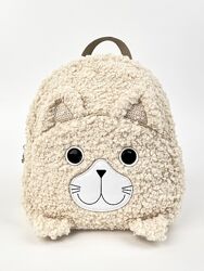 Alba Soboni Дитячі рюкзачки штучне хутро, молочний 