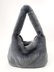 Хутряні жіночі сумки Alba Soboni, чорний, молочний, пудрово-рожевий, сірий