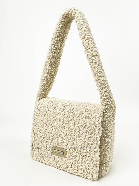 Хутряні жіночі сумки Alba Soboni, чорний, молочний, пудрово-рожевий, сірий