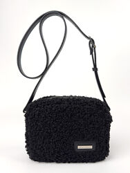 Жіноча сумка через плече Alba Soboni, штучне хутро чорний