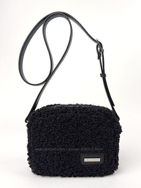 Жіноча сумка через плече Alba Soboni, штучне хутро чорний