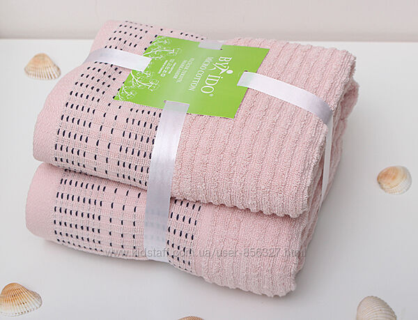 Набір рушників Shell 50х90 та 70х140, 600гр/м2, Туреччина, Tag Tekstil