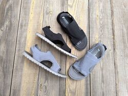 Босоножки сандалии текстильные римлянки открытые на плоском ходу унисекс