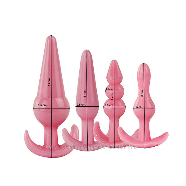Набір анальних пробок 23585586