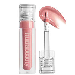 Huda Beauty Icy Nude Faux Filler Lip Gloss Блиск для губ у відтінку She Fli