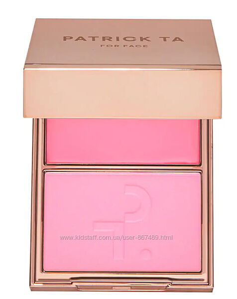 Румяна PATRICK TA Major Headlines Double-Take Crme & Powder Blush Duo 
