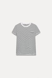 Футболка zara жіноча, з кишенькою, розміри хс-л