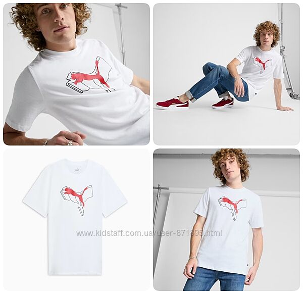Футболка puma чоловіча, оригінал. s, m, l