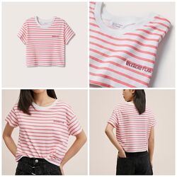 Футболка жіноча mango, хс-с, бавовна 100