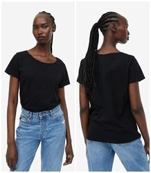 Футболка жіноча оверсайз h&m, с, котон 100