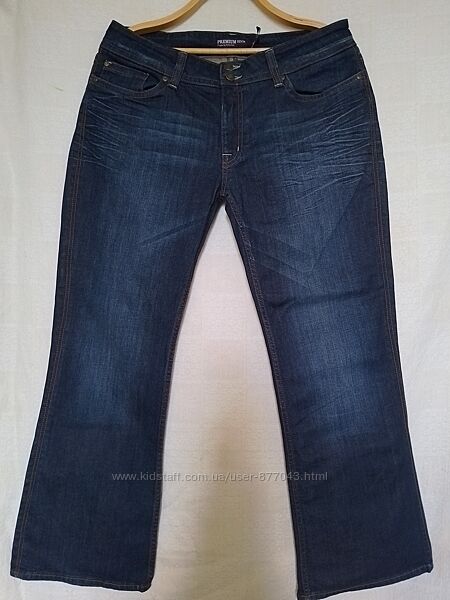 Джинси чоловічі темно-синього кольору. Бренд Premium Denim Розмір 36/XL/50