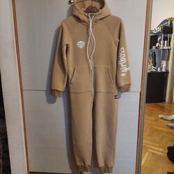 Комбенизон на флисе для девочки