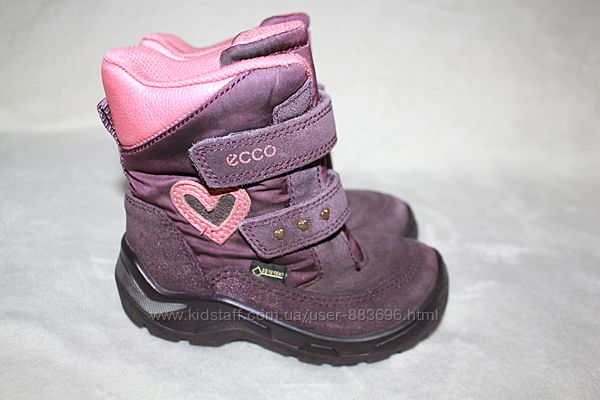 Ботинки сапоги термо фирмы Ecco 25 размера по стельке 15, 5 см.