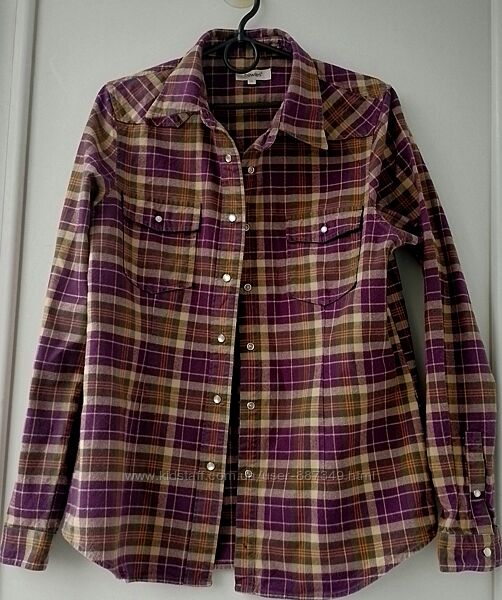 Сорочка фланелева  картата жіноча