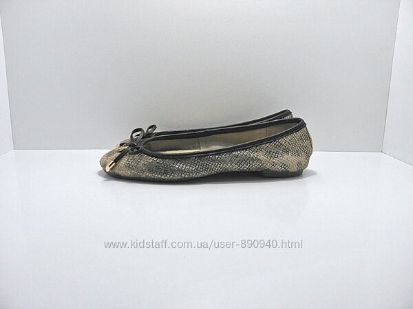 Жіночі замшеві туфлі балетки DUNE р. 36