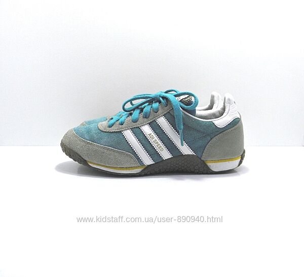 Дитячі голубі кросівки Adidas р. 37