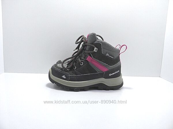 Дитячі сірі черевики Quechua р. 28
