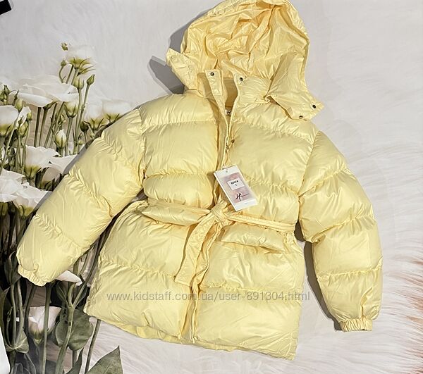 Неймовірна зимова куртка в кольорі масло розмір М-L