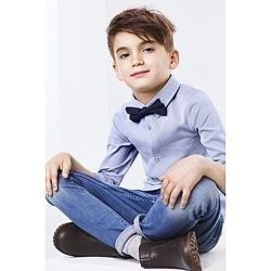 Стильная хлопковая рубашка для мальчика от тсм Tchibo чибо, Германия
