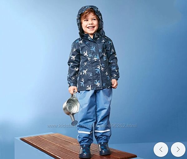 Качественная детская ветровка, куртка, дождевик от tcm tchibo чибо, 86-98
