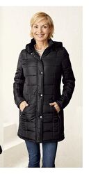 Стильное женское демисезонное стеганое пальто от Esmara, Германия, S-M