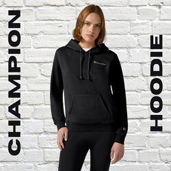 Жіноча толстовка худі світшот спортивна кофта утеплена оригінал champion 
