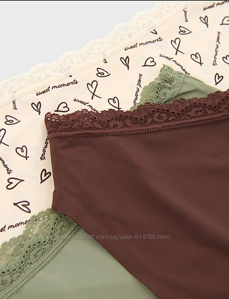 Класичні трусики,3 пари
