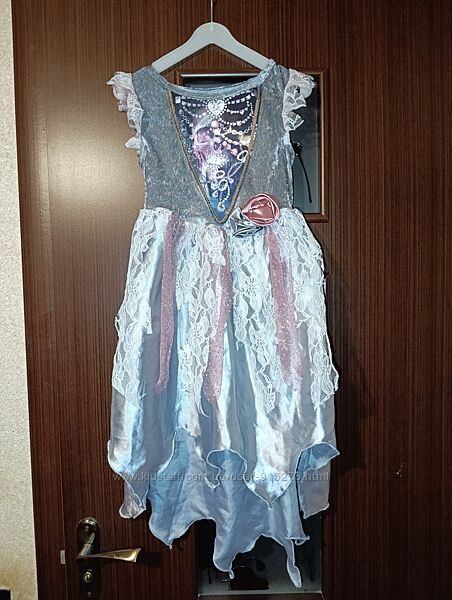 Плаття хелловін скелет відьмочка чаклунка 110-116 см 5-7 років