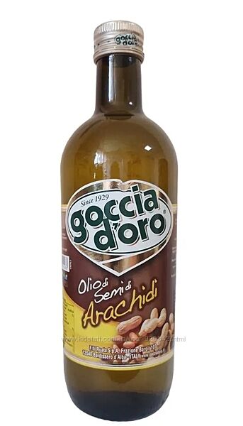 Арахисовое масло Goccia doro Италия 1л.