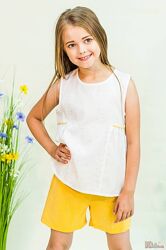 Костюм двійка блузкашорти для дівчинки NK Unsea