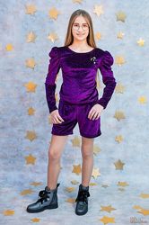 Костюм 2-ка фіолетового кольору для справжніх модниць Marions