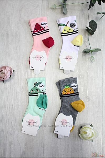 Шкарпетки для дівчинки з фруктом Holi Pier Lone