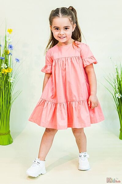 Сукня персикова для маленької дівчинки FUN & FUN