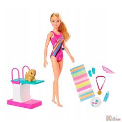 Ігровий набір тренування в басейні Barbie