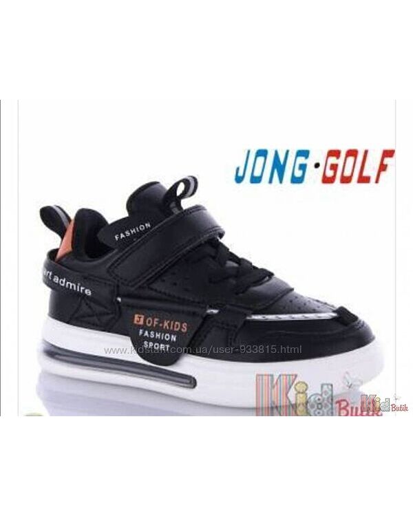 Кроссовки черного цвета для мальчика Jong-Golf