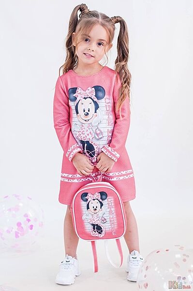 Комплект платье  рюкзак для девочки Moonstar