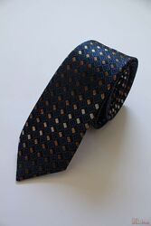 Краватка для хлопчика темно-синя Herdal