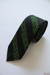 Краватка для хлопчика з зеленими смужками Herdal