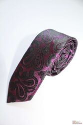 Краватка для хлопчика бузкова з візерунком Herdal