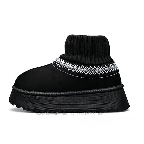 Уги Luck Line з резинкою  36-41 замша 