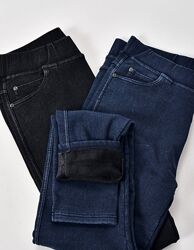 Джегінси утеплені хутром