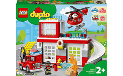 Lego Duplo 10970 Пожарная часть и вертолёт. В наличии