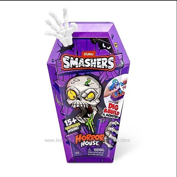 Игровой набор Smashers Horror House-Medium Zombie. В наличии