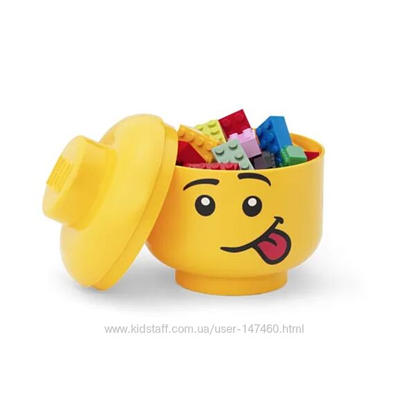 Lego Контейнер для зберігання маленька голова. В наявності