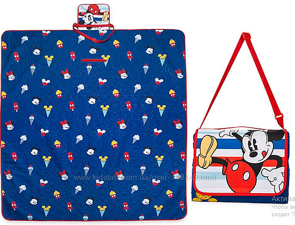 Коврик Для Пикника 200х180 см  DisneyParks Mickey Mouse Оригинал Дисней  