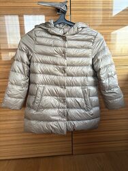 Дитяча довга куртка пуховик з натуральним пухом Massimo Dutti