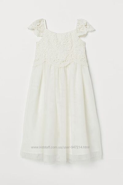 Нова святкова сукня H&M, нарядное платье р.116 реально 6-8 років
