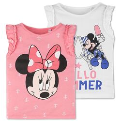 Комлект футболок Minnie Mouse p.104, 110 футболка Disney C&A